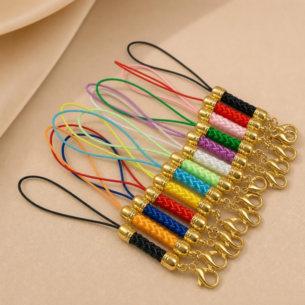 10Pcs Gold Lobster Clasp Lanyard Strap Mobile Cords Charm Nylon Key Ring Chain For DIY Keyring Rope Jewelry Making Accessories 10Pcs Gold Lobster Clasp Lanyard Strap Mobile Cords Charm Nylon Key Ring Chain For DIY Keyring Rope Jewelry Making Accessories