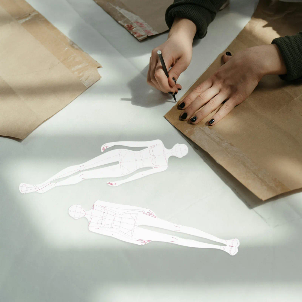 1Set Eco Friendly Lightweight Female Figure Drawing Template Ruler Kit for Dressmaking Sewing Pattern Drafting Clothing Sample 1Set Eco Friendly Lightweight Female Figure Drawing Template Ruler Kit for Dressmaking Sewing Pattern Drafting Clothing Sample
