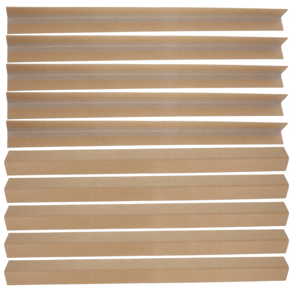 24Pcs Impact Resistant Paper Corner Protectors L-Shaped Packaging Edge Protectors for Furniture Cabinets Cargo Loads Shipping 24Pcs Impact Resistant Paper Corner Protectors L-Shaped Packaging Edge Protectors for Furniture Cabinets Cargo Loads Shipping