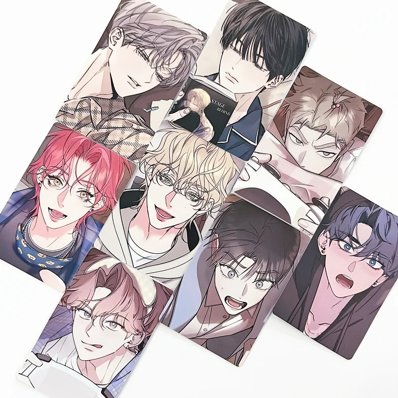 8Pcs/Set 10th Anniversary Laser Lomo Cards - Popular Korean Manhwa Characters Holographic Photocards Fans Collection Gift 8Pcs/Set 10th Anniversary Laser Lomo Cards - Popular Korean Manhwa Characters Holographic Photocards Fans Collection Gift