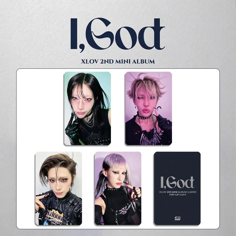 4Pcs/Set Kpop Idol Boy XLOV New Album《I,God》 High Quality Photocards WUMUTI RUI HYUN HD Printd Lomo Cards Fans Collection Gift 4Pcs/Set Kpop Idol Boy XLOV New Album《I,God》 High Quality Photocards WUMUTI RUI HYUN HD Printd Lomo Cards Fans Collection Gift