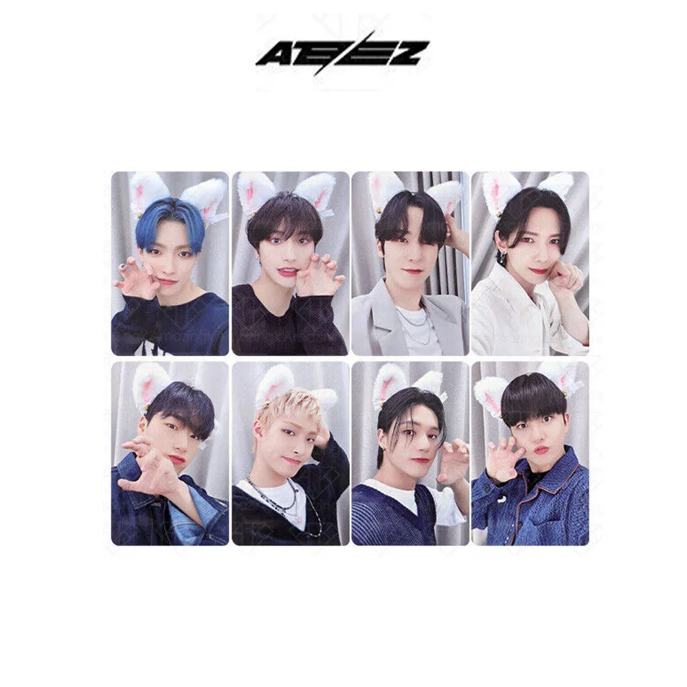 8Pcs/Set KPOP ATEEZ Idol New Album THE WORLD EP.2 OUTLAW Makestar Lomo Cards HD Printd Photocards Yunho San Hongjoong Fans Gift 8Pcs/Set KPOP ATEEZ Idol New Album THE WORLD EP.2 OUTLAW Makestar Lomo Cards HD Printd Photocards Yunho San Hongjoong Fans Gift