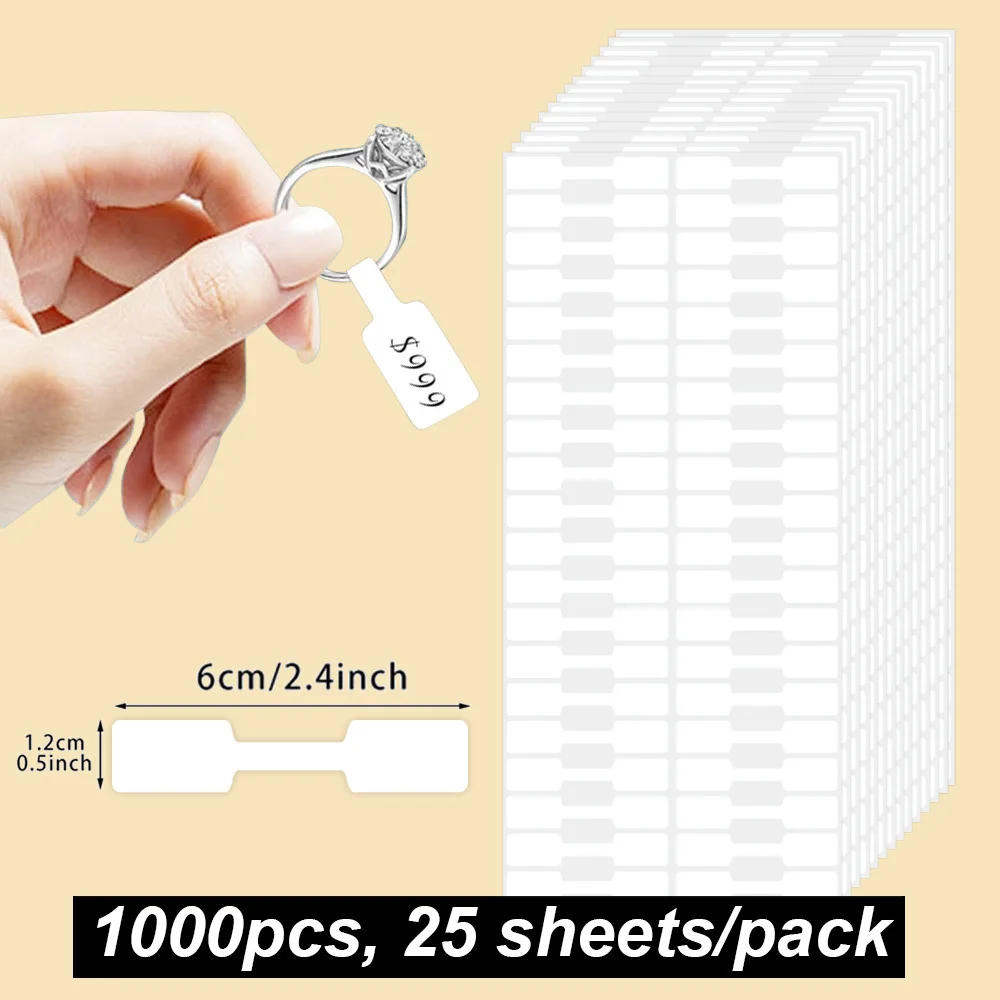 1000pcs/Roll Multipurpose Stickers, Jewelry Price Tags, Document Seals, Practical Office Supplies 1000pcs/Roll Multipurpose Stickers, Jewelry Price Tags, Document Seals, Practical Office Supplies