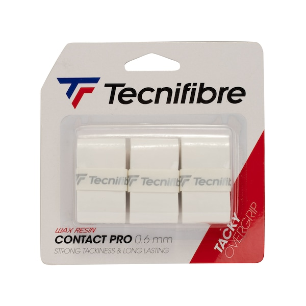 Overgrip TecniFibre Pro Contact 0.6mm com 3 Unidades Overgrip TecniFibre Pro Contact 0.6mm com 3 Unidades