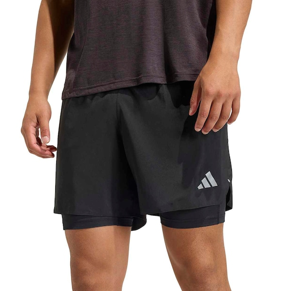 Bermuda adidas adi365 Running Essentials 2in1 Masculina Bermuda adidas adi365 Running Essentials 2in1 Masculina