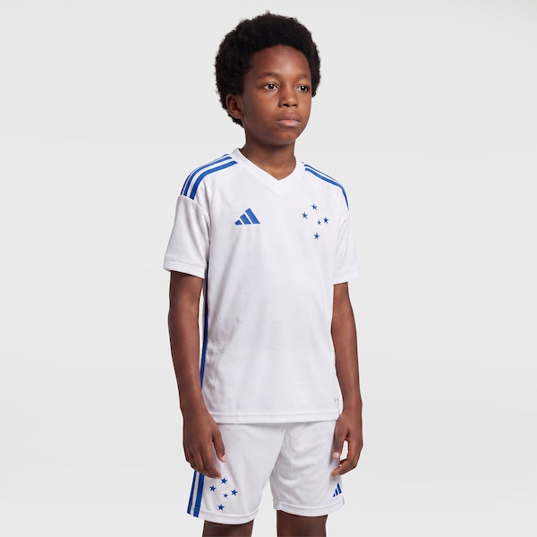 Camisa do Cruzeiro II 2026/27 Torcedor adidas Infantil Camisa do Cruzeiro II 2026/27 Torcedor adidas Infantil