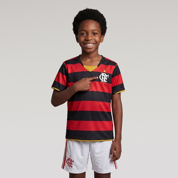 Camisa do Flamengo Retrô 2008 Betel Infantil
