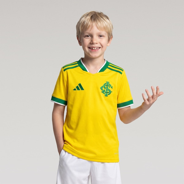 Camisa do Internacional adidas Brasil 2026 Infantil Camisa do Internacional adidas Brasil 2026 Infantil