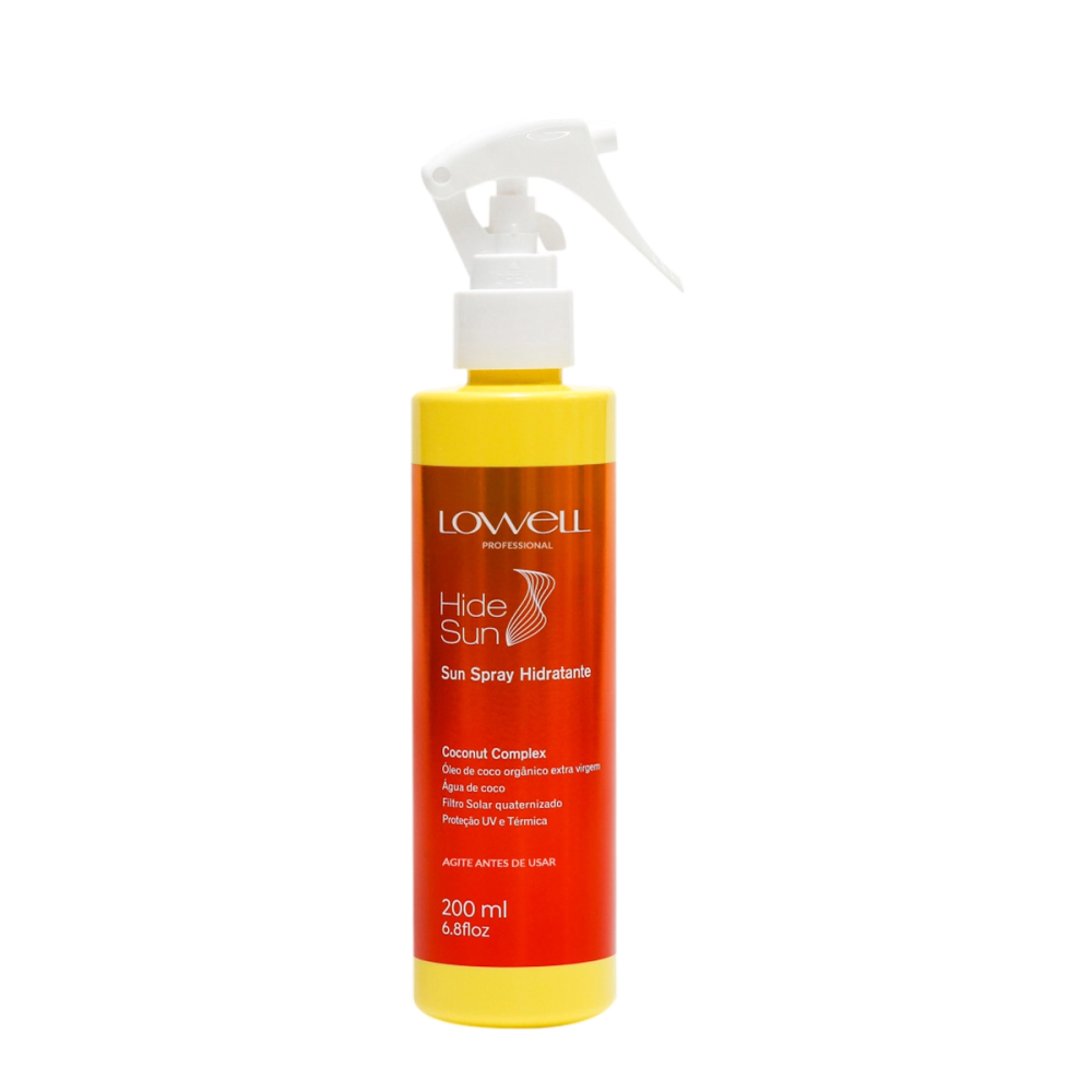 Lowell Hide Sun Coconut Complex - Spray Hidratante 200ml Lowell Hide Sun Coconut Complex - Spray Hidratante 200ml