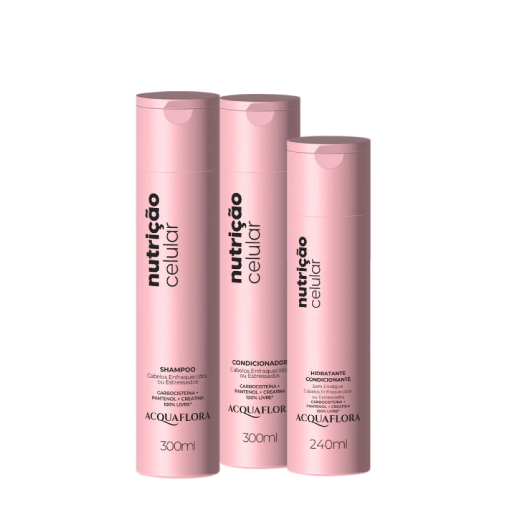 Kit Acquaflora Nutrição Celular Duo Hidratante (3 Produtos) Kit Acquaflora Nutrição Celular Duo Hidratante (3 Produtos)