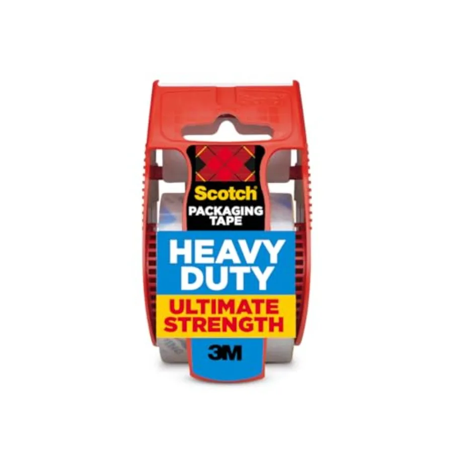Heavy Duty Shipping Packing Tape for logistics and e-commerce packaging, clear polypropylene tape, 1.88 in. x 27.7 yd., ultra-s Heavy Duty Shipping Packing Tape for logistics and e-commerce packaging, clear polypropylene tape, 1.88 in. x 27.7 yd., ultra-s