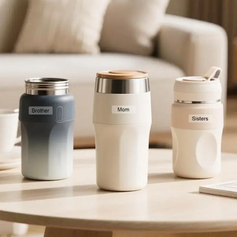 480Pcs Clear Thermal Printer Label Sticker Water Resistant Adhesive Labels Sticker For Glass Jar Bottle Container
