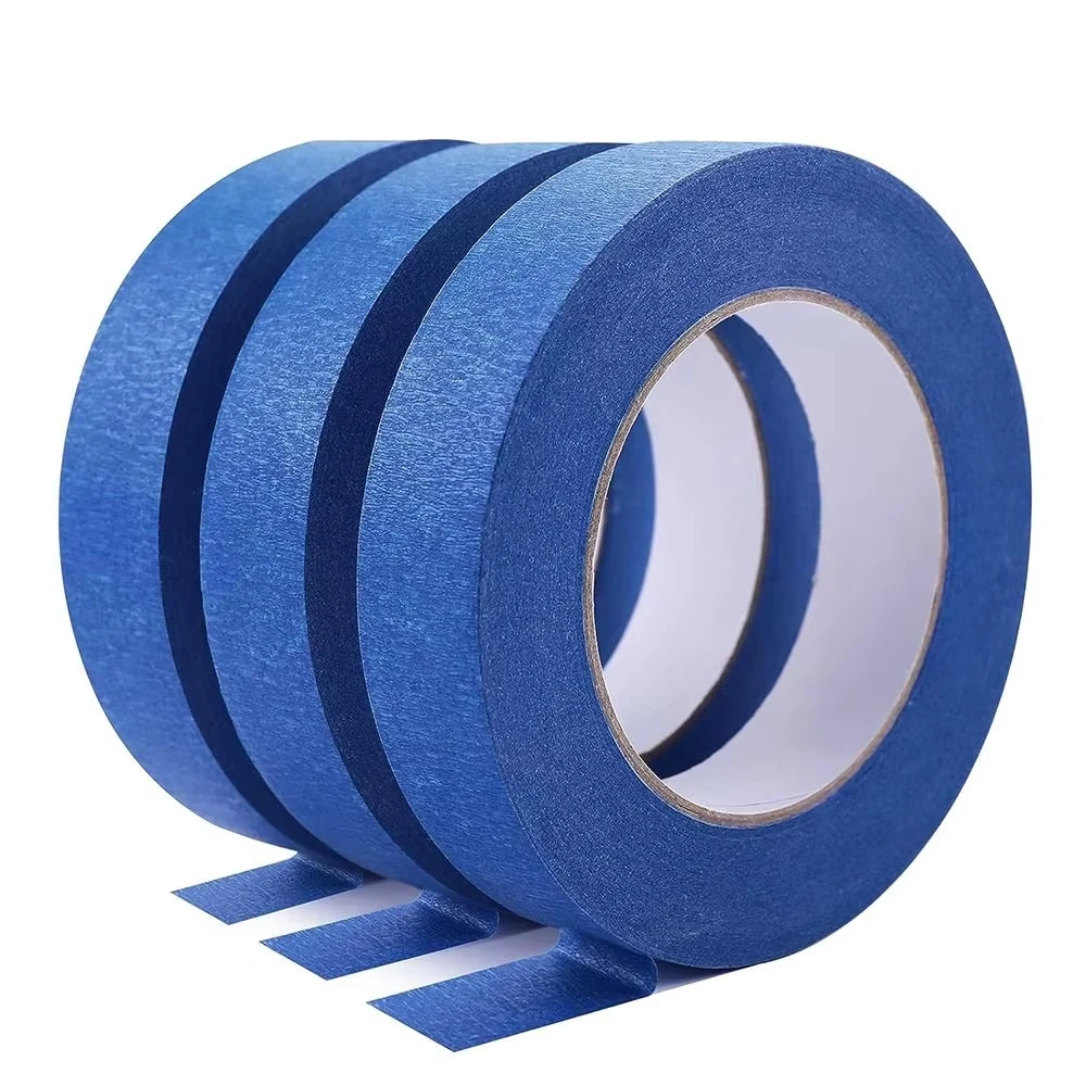 3pcs Blue Painter's Tape 30m, Widths 8/10/12/15/18/20/22/24/28/30mm, No Residue, Easy Removal Masking Tape for Painting & DIY 3pcs Blue Painter's Tape 30m, Widths 8/10/12/15/18/20/22/24/28/30mm, No Residue, Easy Removal Masking Tape for Painting & DIY