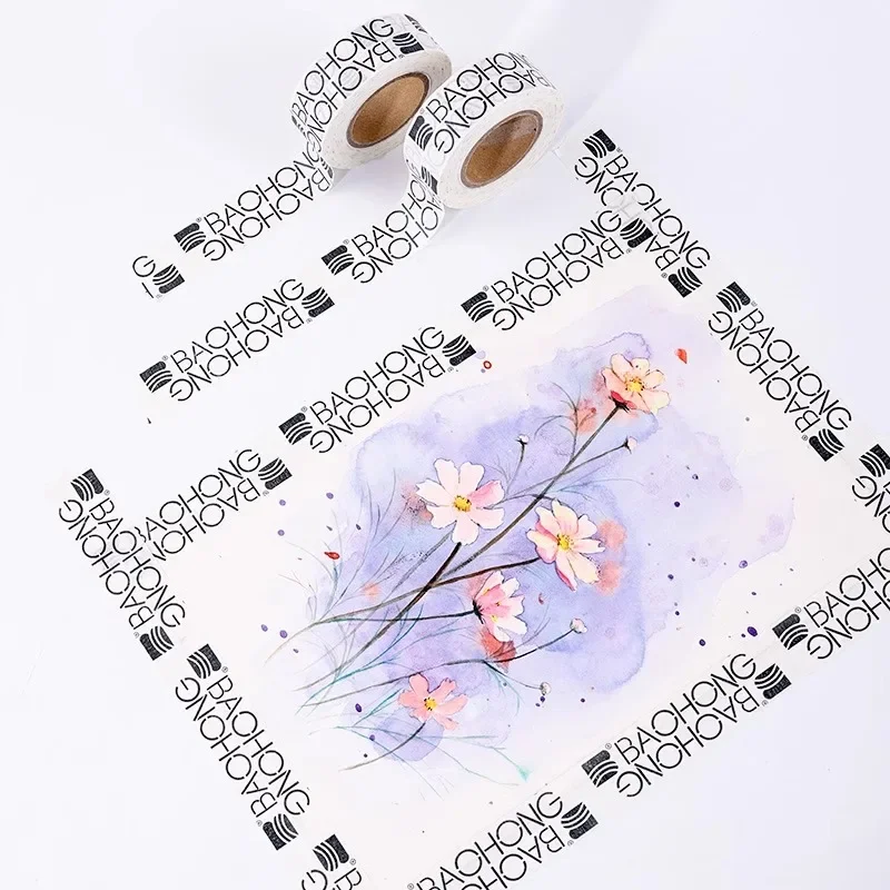 Baohong Masking Tape Pattern Painting White Space Sticker Students Drawing Special Sketching Gouache Water Tape Art Supplies Baohong Masking Tape Pattern Painting White Space Sticker Students Drawing Special Sketching Gouache Water Tape Art Supplies