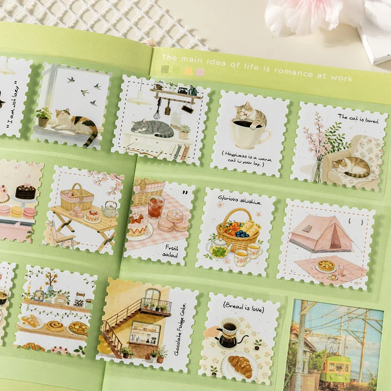 Card Lover 45mm*2m 1 Roll [Spring Prelude Series] Washi Tape Coated Paper Spring Flower House Chord of Wind Life Journaling