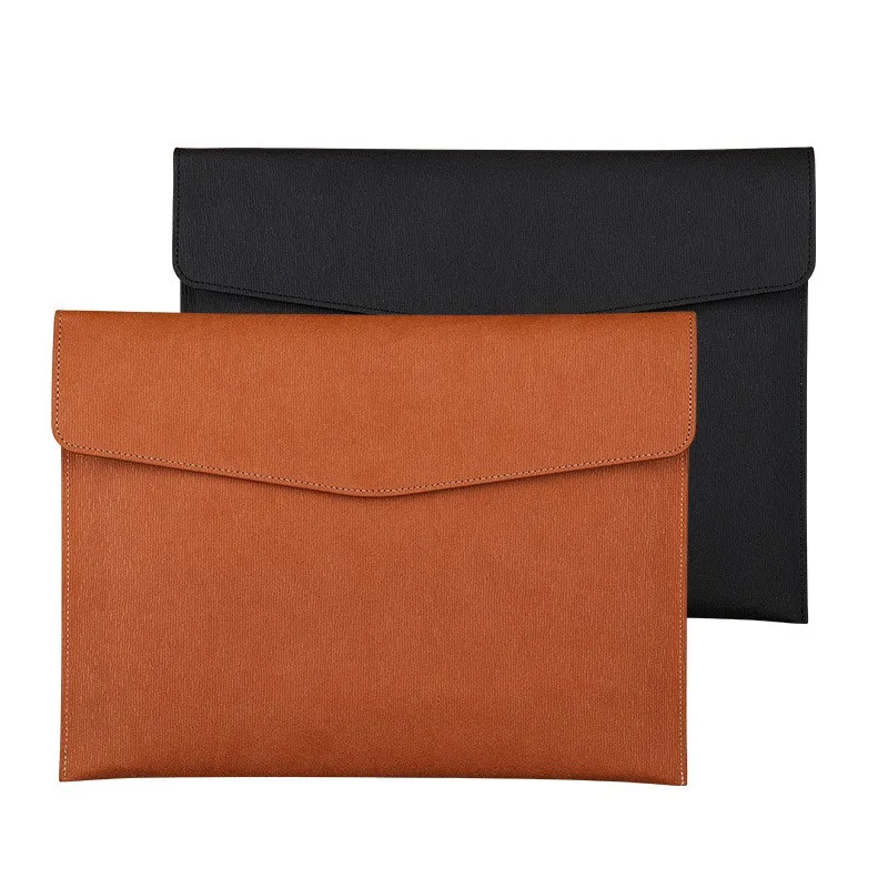 Faux Leather Document Bag, Business Information Bag, A4 Folder, School and Office Supplies, Storage Bag Faux Leather Document Bag, Business Information Bag, A4 Folder, School and Office Supplies, Storage Bag