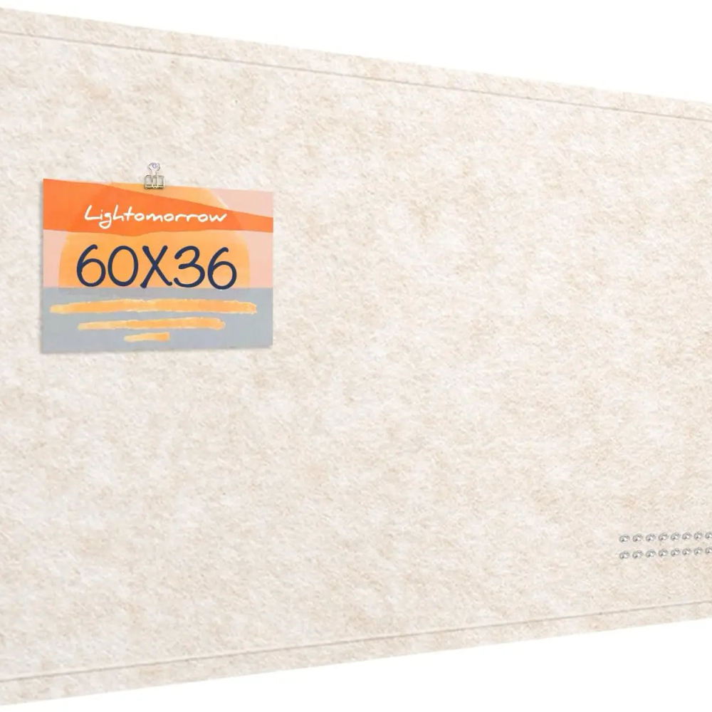 Large Felt Bulletin Board 60x36 Inches for Wall - Foldable Photo Display Board with Self-Adhesive Tape and 20 Push Pins Large Felt Bulletin Board 60x36 Inches for Wall - Foldable Photo Display Board with Self-Adhesive Tape and 20 Push Pins