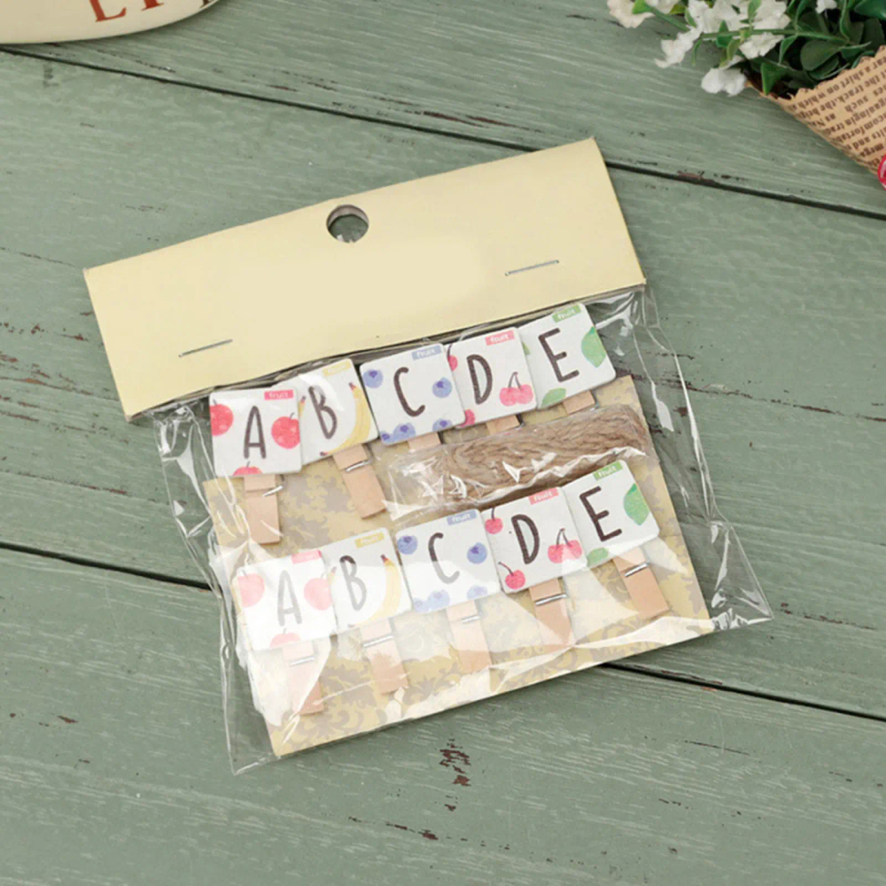 50Pcs Wooden Photo Clips Mini Clothespins Natural Wood Craft Clips for Hanging Photos Cards Banners Decoration Multi-Functional 50Pcs Wooden Photo Clips Mini Clothespins Natural Wood Craft Clips for Hanging Photos Cards Banners Decoration Multi-Functional