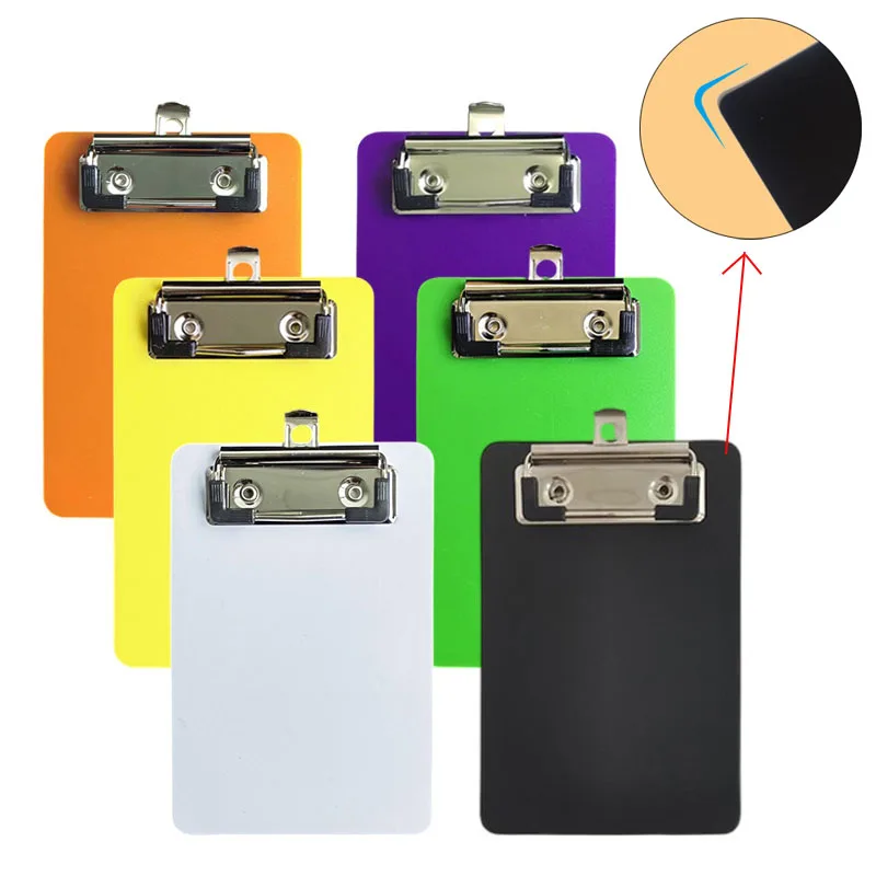 A7 Portable Multi-Function Clipboard Organizer Hangable Mini Plastic Note Holder for Home Office School Multiple Color Available A7 Portable Multi-Function Clipboard Organizer Hangable Mini Plastic Note Holder for Home Office School Multiple Color Available
