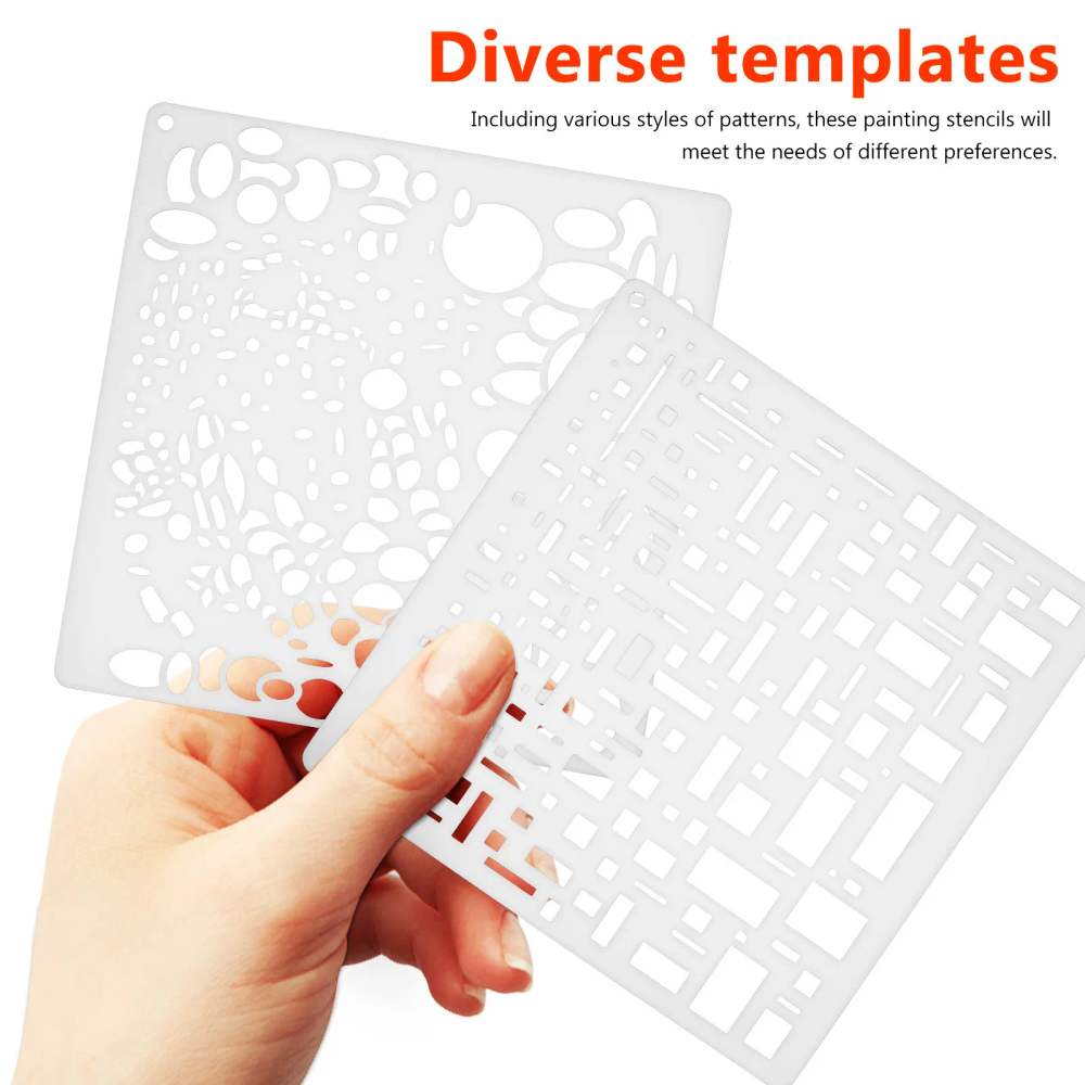 6pcs Painting Templates Diy Decorative Wall Wood Tree Branches Bubbles Graffiti Large Custom Journal Stencils Canvas Crafts 6pcs Painting Templates Diy Decorative Wall Wood Tree Branches Bubbles Graffiti Large Custom Journal Stencils Canvas Crafts