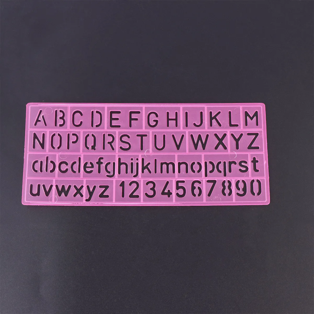 4Pcs Plastic Graffiti Rulers Alphabet Numbers Symbols Templates for Kids Drawing Painting Learning Creative Art Education 4Pcs Plastic Graffiti Rulers Alphabet Numbers Symbols Templates for Kids Drawing Painting Learning Creative Art Education