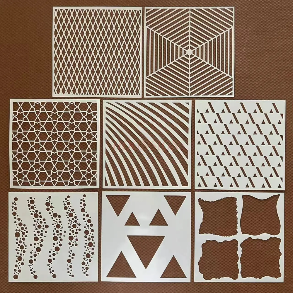 1pcs Geometric Irregular Spray Painting Template Graffiti Handwritten Poster Hollow Painting Spray Painting Template Tool 1pcs Geometric Irregular Spray Painting Template Graffiti Handwritten Poster Hollow Painting Spray Painting Template Tool