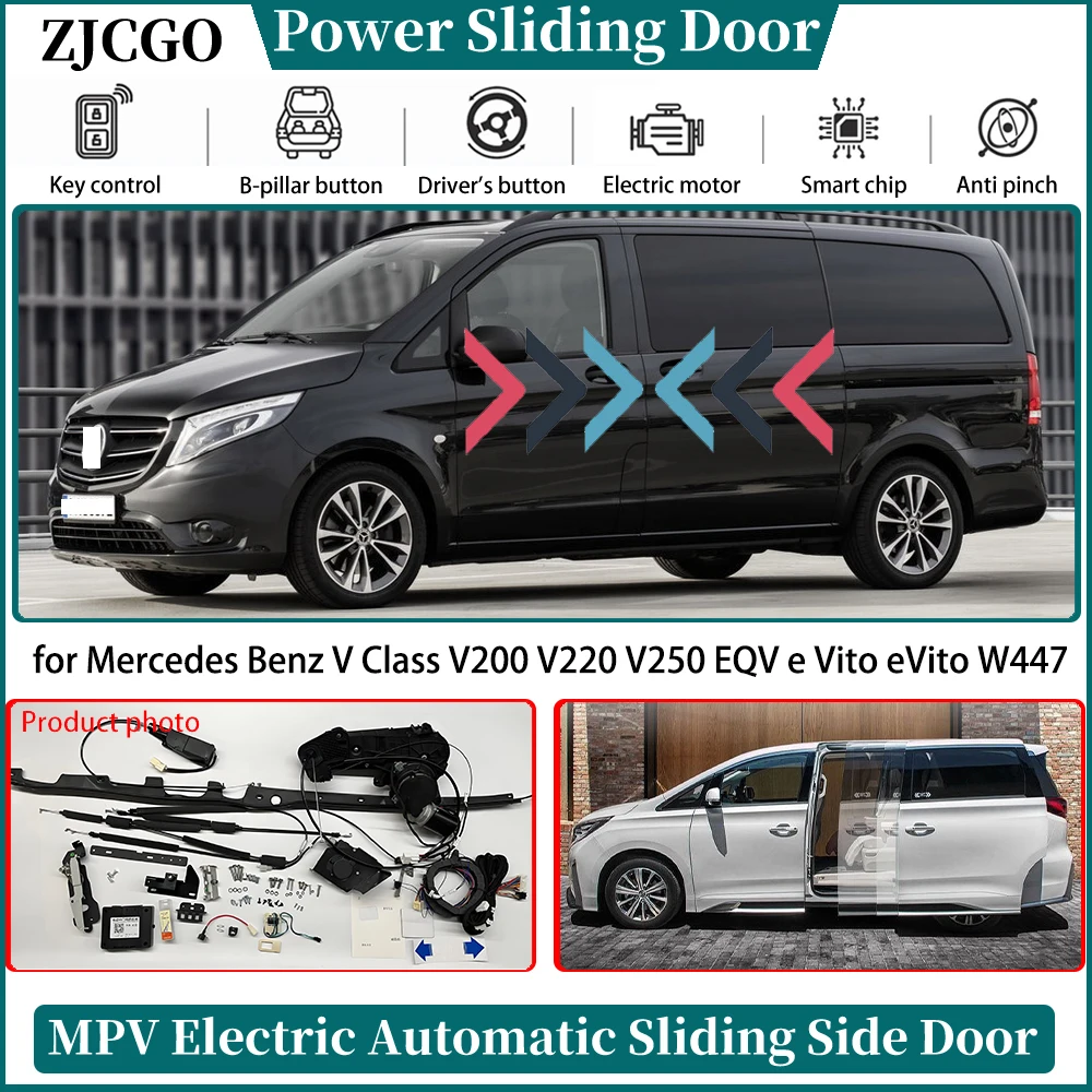 For Mercedes Benz V Class V200 V220 V250 EQV e Vito eVito W447 Automatic Electric MPV Side Power Sliding Door Control System For Mercedes Benz V Class V200 V220 V250 EQV e Vito eVito W447 Automatic Electric MPV Side Power Sliding Door Control System