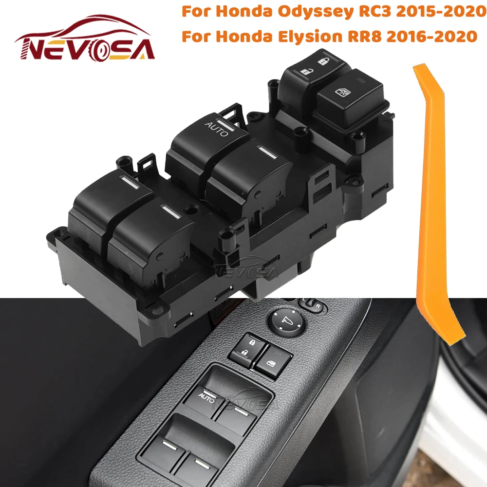 Left Hand Master Auto For Honda Odyssey RC3 Elysion RR8 2015 2016 2017 2018 2019 2020 Power Window Control Switch 35750T6DH01 Left Hand Master Auto For Honda Odyssey RC3 Elysion RR8 2015 2016 2017 2018 2019 2020 Power Window Control Switch 35750T6DH01