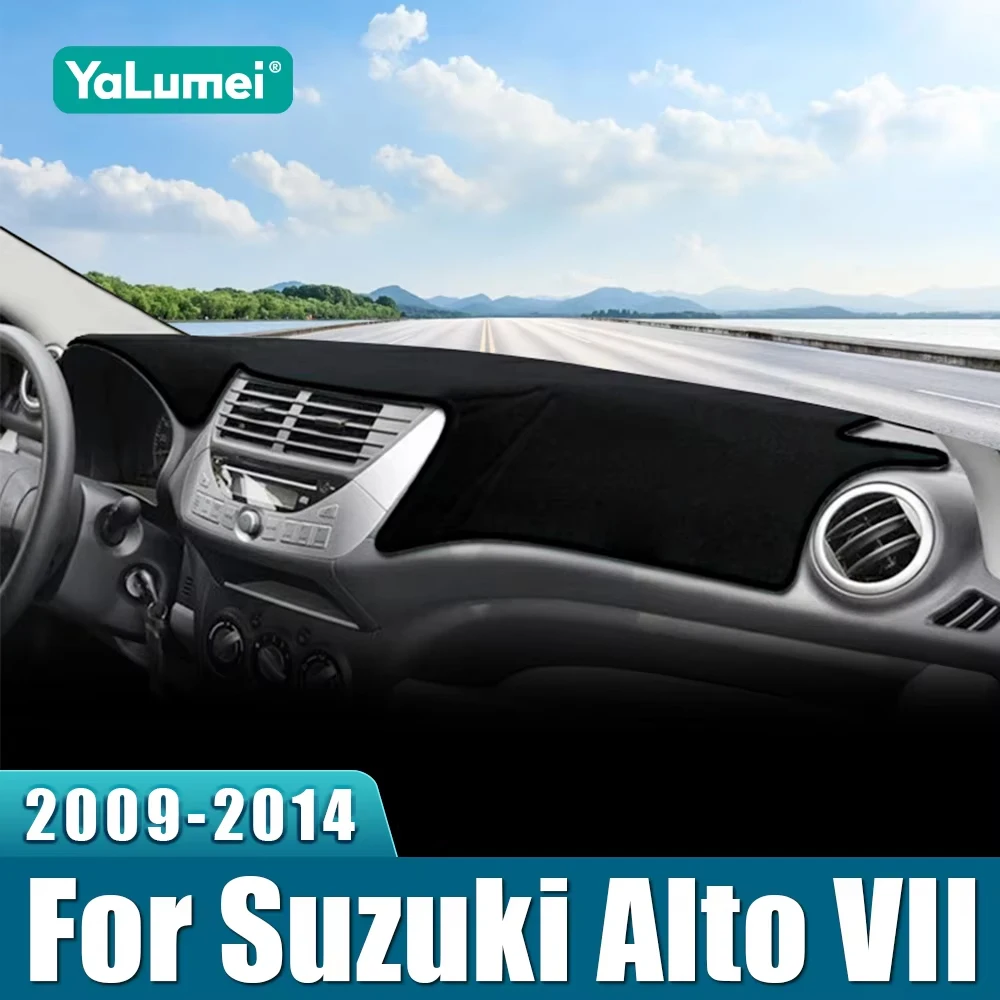 For Suzuki Alto VII 2009 2010 2011 2012 2013 2014 Car Dashboard Cover Dash Mat Sun Shade Non-slip Pad Interior Accessories For Suzuki Alto VII 2009 2010 2011 2012 2013 2014 Car Dashboard Cover Dash Mat Sun Shade Non-slip Pad Interior Accessories
