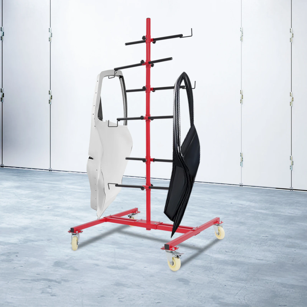 Q235 Steel 178cm Tree Bracket 6 Hook Movable Auto Repair Paint Rack Car Body Panel Painting Tree Rack Q235 Steel 178cm Tree Bracket 6 Hook Movable Auto Repair Paint Rack Car Body Panel Painting Tree Rack
