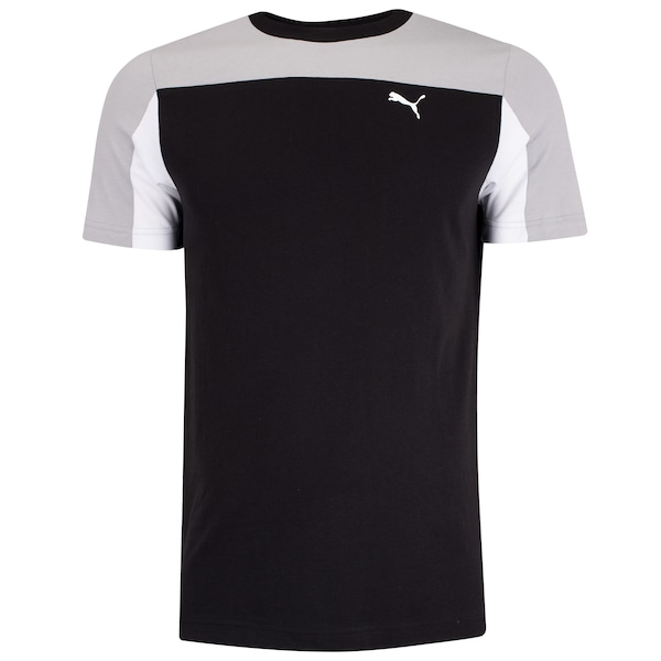 Camiseta PUMA Essential Triple Block Masculina Camiseta PUMA Essential Triple Block Masculina