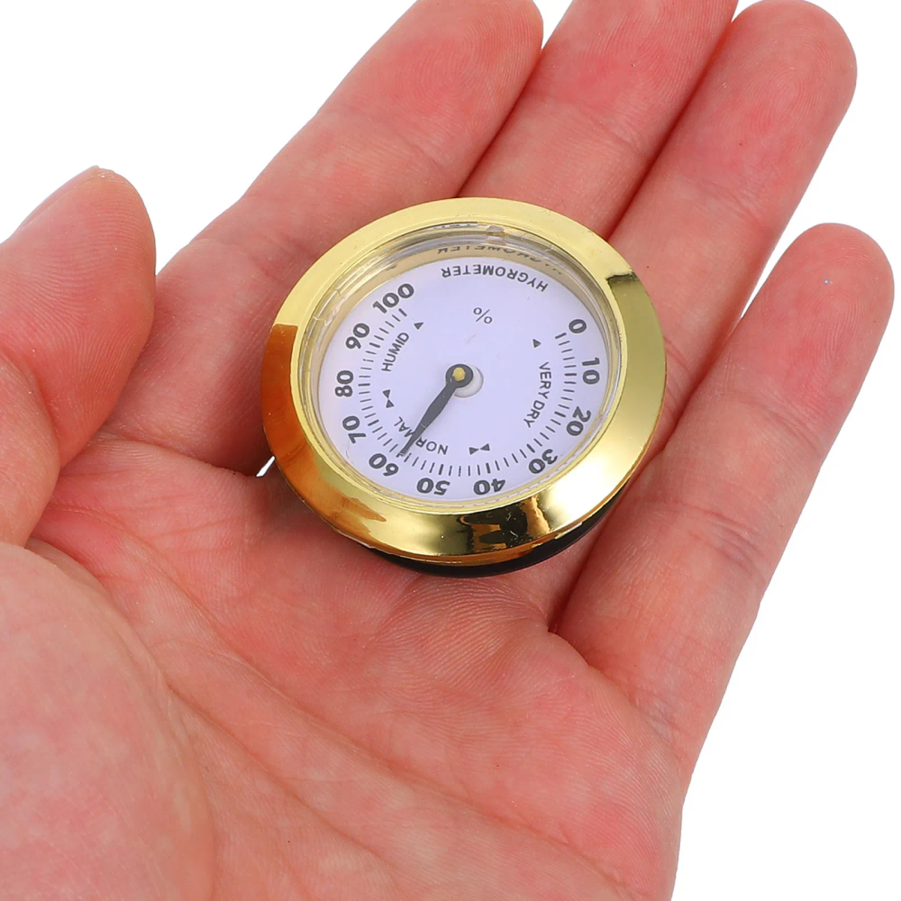 Hygrometer Small Round Humidity Gauge Digital Display Indoor Room Moisture Meter Portable Lightweight Accurate Measurement Hygrometer Small Round Humidity Gauge Digital Display Indoor Room Moisture Meter Portable Lightweight Accurate Measurement