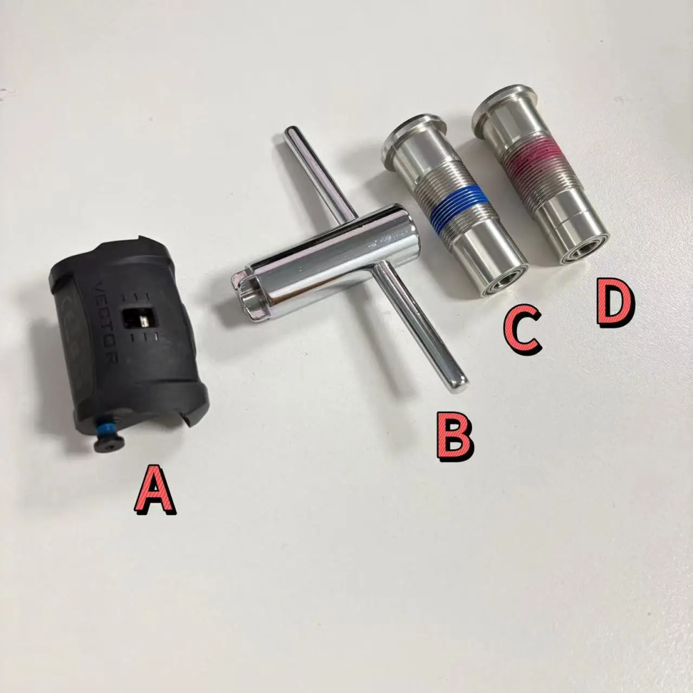 Pedal Accessories For Garmin Vector 3 3S Pedal Removal Tool / Fixing Thread Foot Pedal Parts Repair Optional Pedal Accessories For Garmin Vector 3 3S Pedal Removal Tool / Fixing Thread Foot Pedal Parts Repair Optional