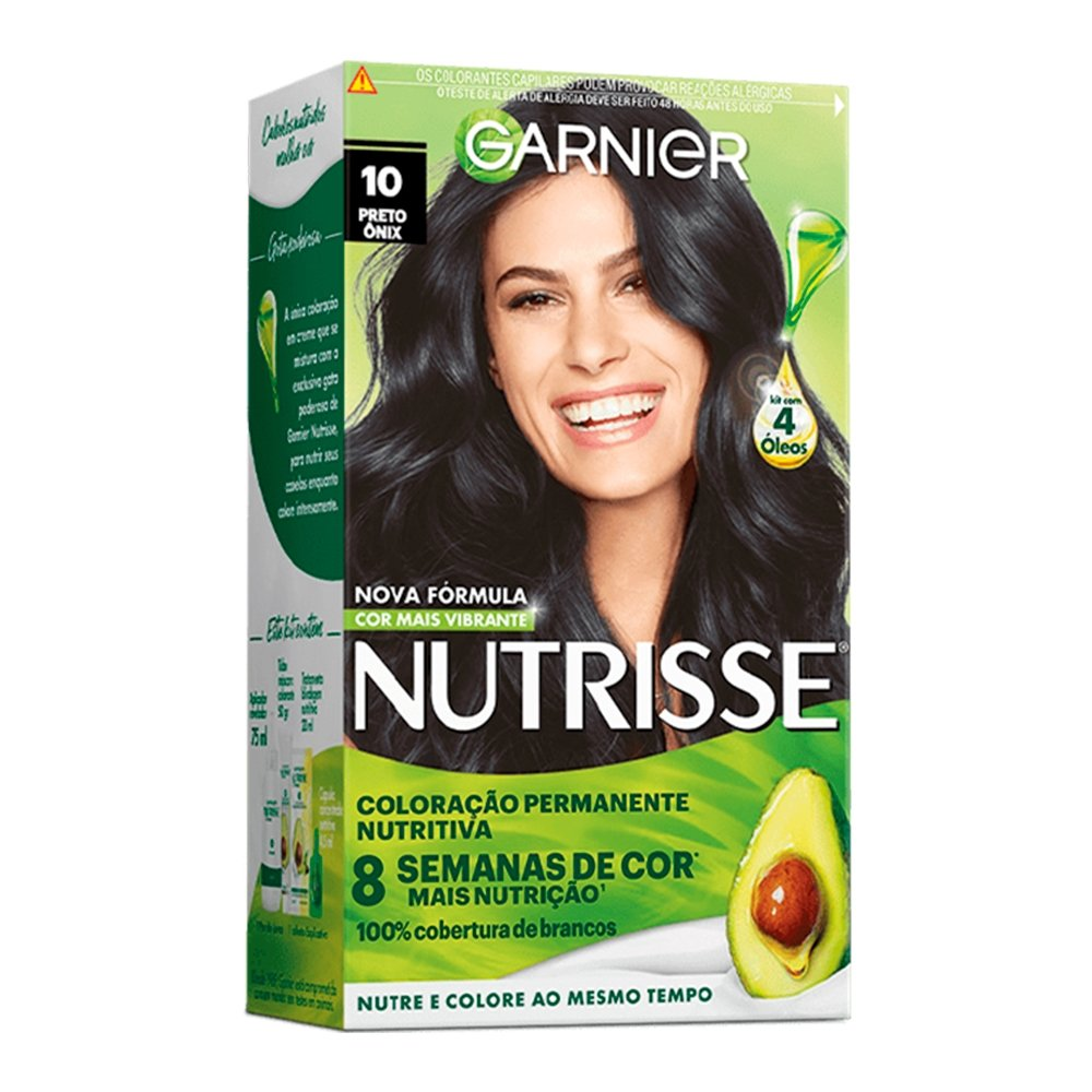 Tintura Nutrisse 10 Preto Tintura Nutrisse 10 Preto