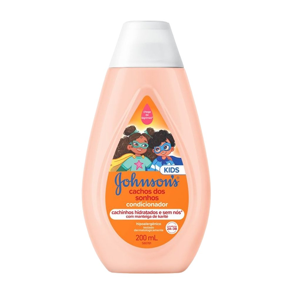 Condicionador Johnson's Infantil Baby Cachos dos Sonhos 200ml