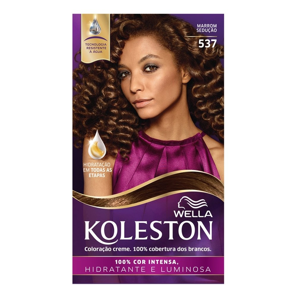 Tintura Koleston 537 Marrom Sedução 55g Tintura Koleston 537 Marrom Sedução 55g