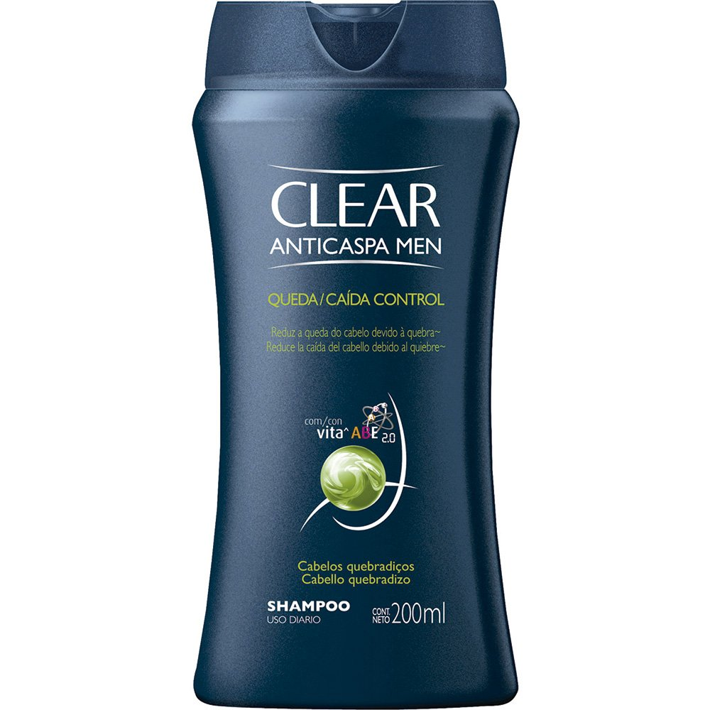 Shampoo Clear, Controle de Queda, Men, 200ml Shampoo Clear, Controle de Queda, Men, 200ml