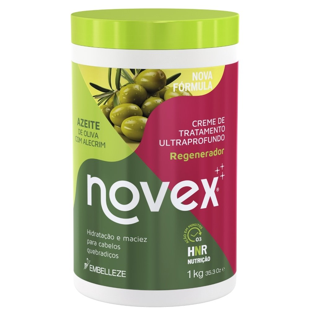 Creme de Tratamento Novex Azeite de Oliva 1Kg Creme de Tratamento Novex Azeite de Oliva 1Kg