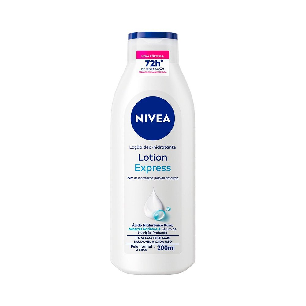 Hidratante Corporal Nivea Lotion Express 200ml Hidratante Corporal Nivea Lotion Express 200ml