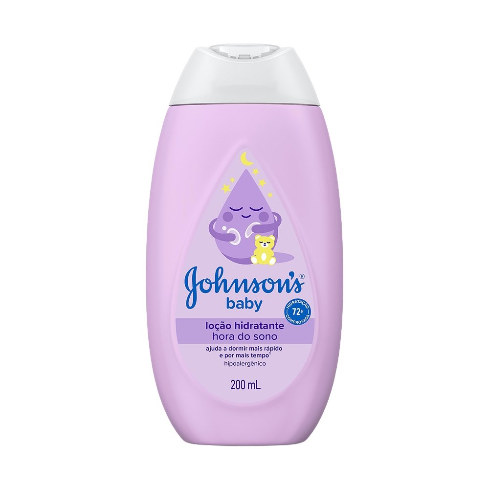 Loção Hidratante Johnson's Baby Hora do Sono 200ml Loção Hidratante Johnson's Baby Hora do Sono 200ml