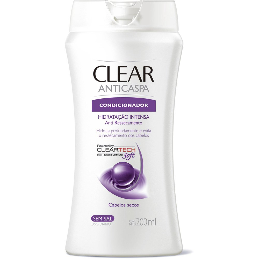 Condicionador Clear Anticaspa Hidratação Intensa 200ml Condicionador Clear Anticaspa Hidratação Intensa 200ml
