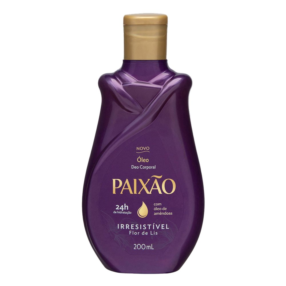 Óleo Corporal Paixão Irresistível Flor de Lis 200ml Óleo Corporal Paixão Irresistível Flor de Lis 200ml