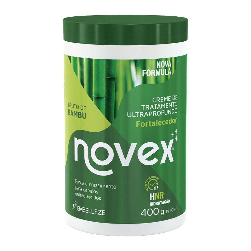 Creme de Tratamento Novex Broto de Bambu 400g Creme de Tratamento Novex Broto de Bambu 400g