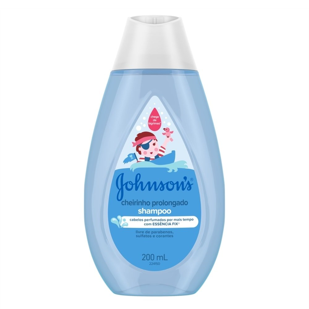 Shampoo Johnson Baby Cheirinho Prolongado 200ml Shampoo Johnson Baby Cheirinho Prolongado 200ml