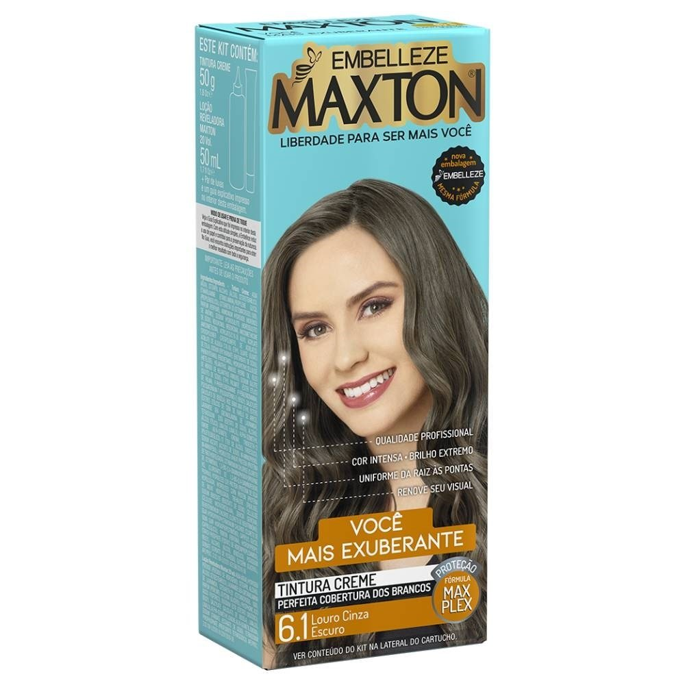 Tintura Maxton 6.1 Louro Escuro Tintura Maxton 6.1 Louro Escuro