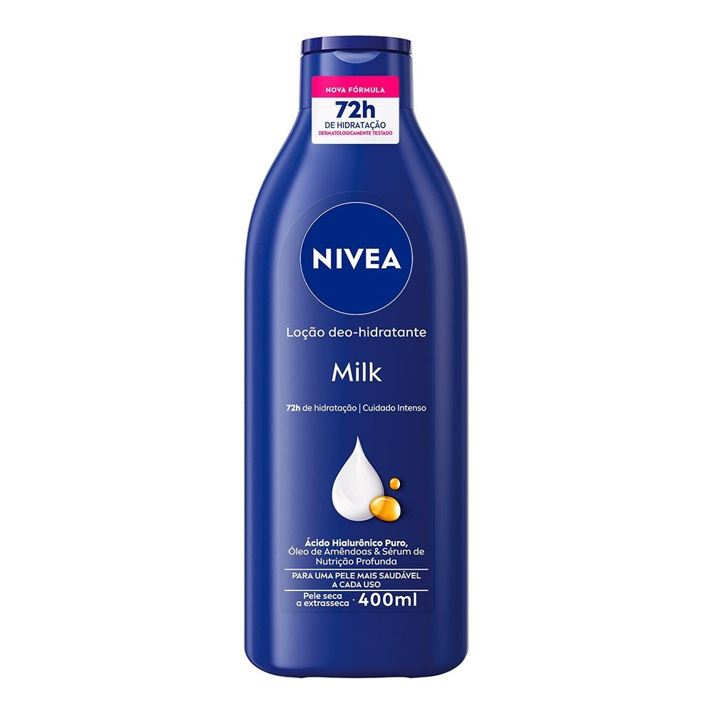 Hidratante Corporal Nivea Milk Pele Extra Seca 400ml Hidratante Corporal Nivea Milk Pele Extra Seca 400ml
