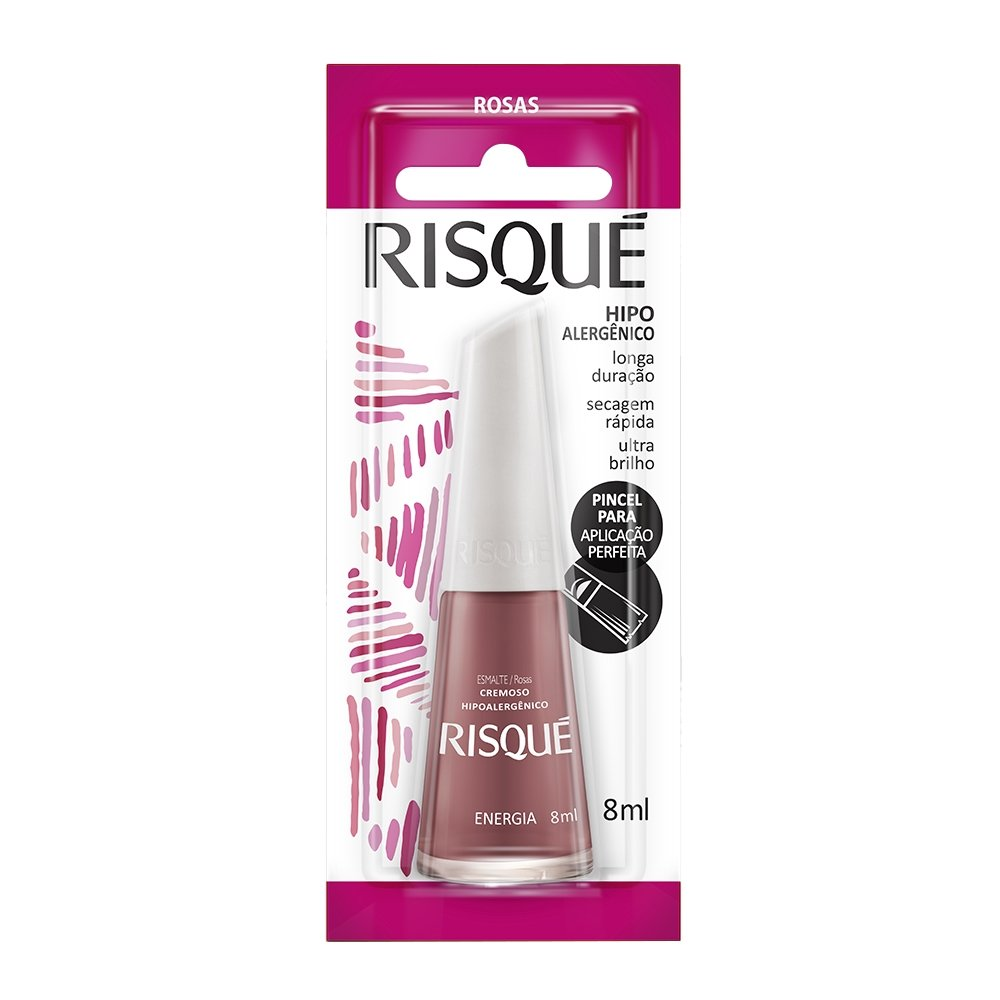 Esmalte Risqué Ultra Cremoso Energia Blister 8ml Esmalte Risqué Ultra Cremoso Energia Blister 8ml