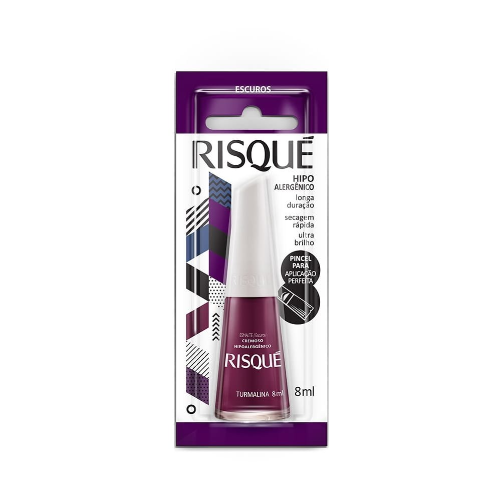 Esmalte Risqué Ultra Cremoso Turmalina Blister 8ml Esmalte Risqué Ultra Cremoso Turmalina Blister 8ml