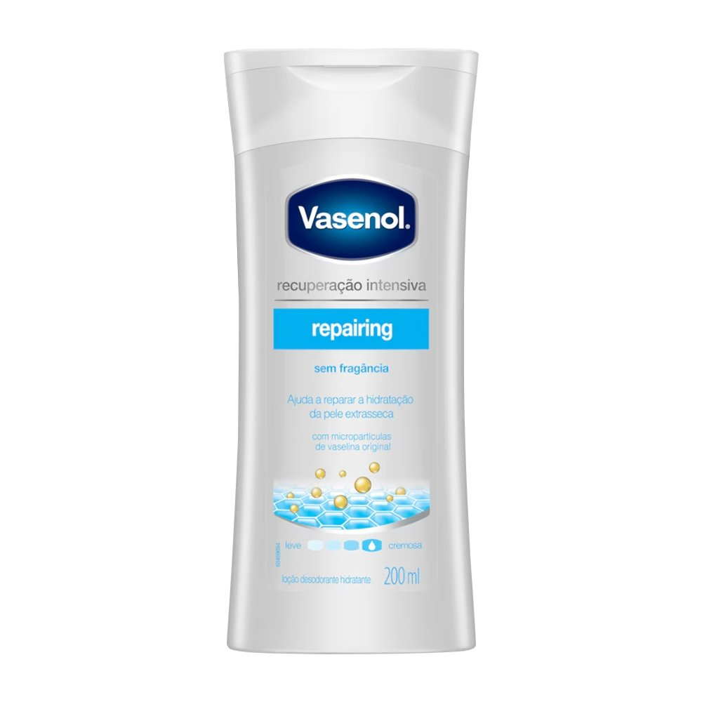 Hidratante Corporal Vasenol Recuperação Intensiva Reparador 200ml Hidratante Corporal Vasenol Recuperação Intensiva Reparador 200ml