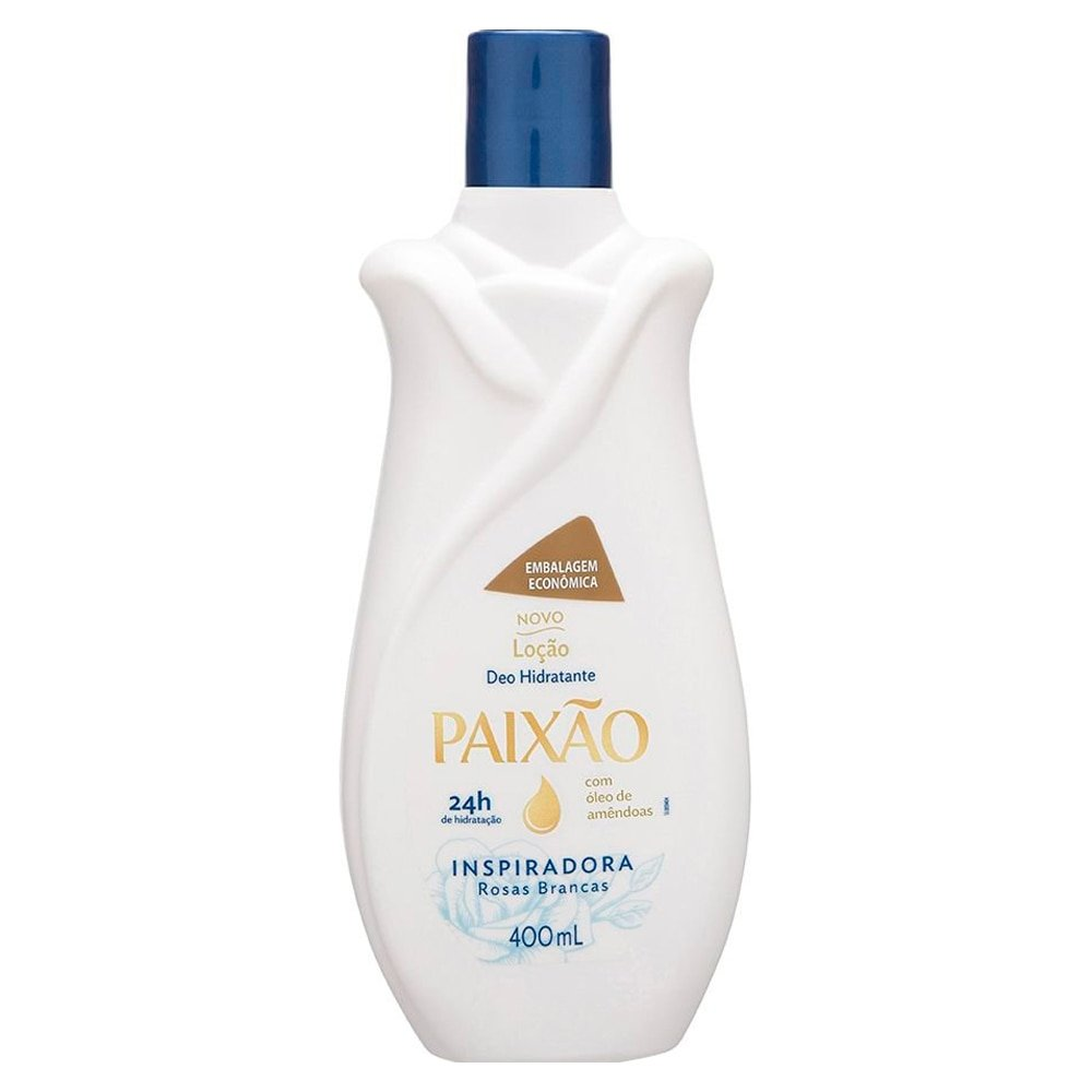 Hidratante Corporal Paixão Inspiradora com Óleo de Amêndoas ação desodorante 400ml Hidratante Corporal Paixão Inspiradora com Óleo de Amêndoas ação desodorante 400ml